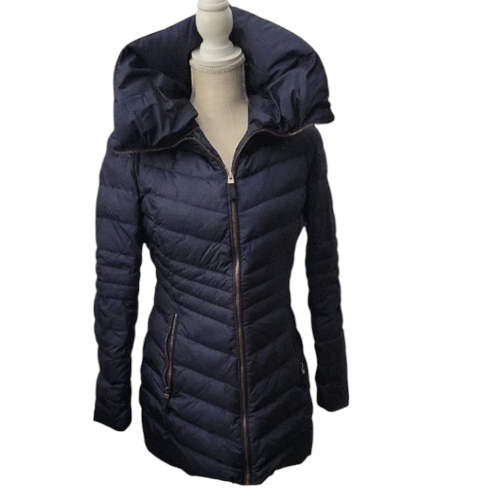 Marc New York Andrew Marc Women's Navy Puffer Jacket